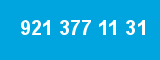 921 377 11 31 921 377 11 31
